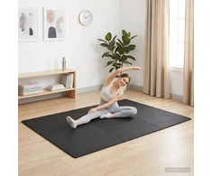 Grindų Kilimai 12 vnt. Juoda 4,32 m² EVA puta