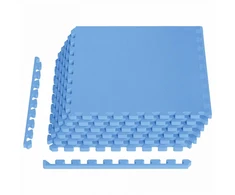 Grindų Kilimai 6 pcs Mėlyna 2,16 m² EVA puta