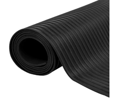 Grindų kilimėlis Juoda 1 x 2 m Guma
