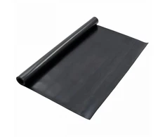 Grindų kilimėlis Juoda 1,2 x 2 m Guma
