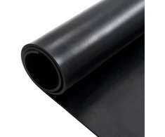 Grindų kilimėlis Juoda 1,2 x 2 m Guma
