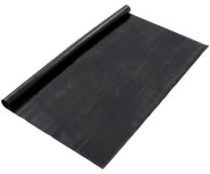 Grindų kilimėlis Juoda 1,2 x 5 m Guma