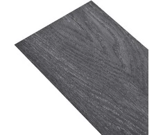 Grindų lentos Juoda ir Balta 2,51 m² 18 vnt. PVC