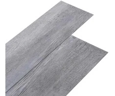 Grindų lentos 2,51 m² 18 pcs PVC Matinė medžio pilka