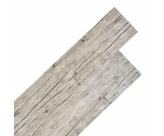 Grindų lentos 18 pcs Pilka 5,26 m² PVC