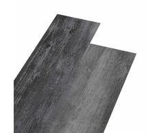 Grindų lentos 18 pcs Pilka 5,26 m² PVC