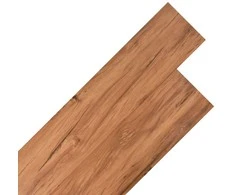 Grindų lentos 18 pcs Ruda 5,26 m² PVC
