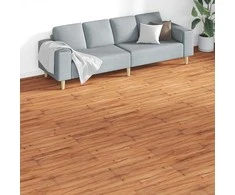 Grindų lentos 18 pcs Ruda 5,26 m² PVC