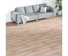 Grindų lentos 18 pcs Ruda 5,26 m² PVC