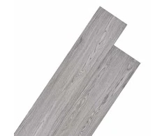 Grindų lentos 18 pcs Tamsiai pilka 5,26 m² PVC