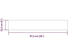 Grindų lentos Natūrali 5,02 m² 36 vnt. PVC