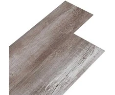 Grindų lentos 5,02 m² 36 pcs PVC Matinė medžio ruda