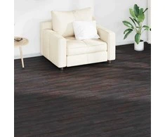 Grindų lentos 36 pcs Tamsiai rudas 5,02 m² PVC