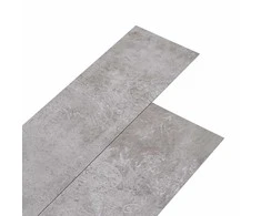 Grindų lentos 36 pcs Žemės pilka 5,02 m² PVC