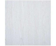 Grindų lentos 5,11 m² 55 pcs PVC Baltas Medis