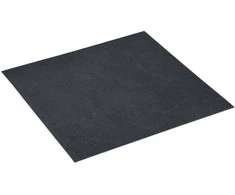 Grindų lentos 55 pcs Juoda 5,11 m² PVC