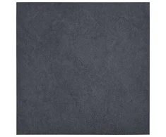Grindų lentos 55 pcs Juoda 5,11 m² PVC