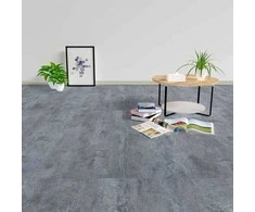 Grindų lentos 5,11 m² 55 pcs PVC Pilkas marmuras