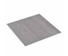 Grindų lentos 5,11 m² 55 pcs PVC Tamsiai pilka melange