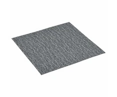 Grindų lentos 5,11 m² 55 pcs PVC Balta ir pilka