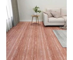 Grindų lentos 55 pcs Raudona 5,11 m² PVC