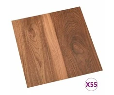 Grindų lentos Tamsus medis 5,11 m² 55 vnt. PVC