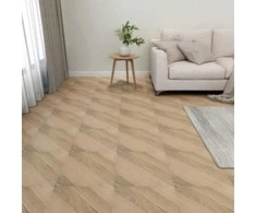 Grindų lentos 55 pcs Ruda 5,11 m² PVC