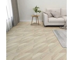 Grindų lentos 55 pcs Smėlio 5,11 m² PVC