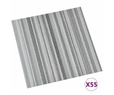 Grindų lentos 5,11 m² 55 pcs PVC Dryžiai