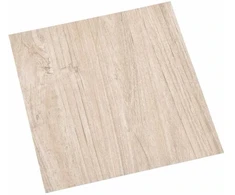 Grindų lentos Balta ir medžio spalva 5,11 m² 55 vnt. PVC
