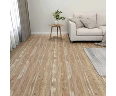 Grindų lentos Kremas ir Šviesiai Ruda 5,11 m² 55 vnt. PVC