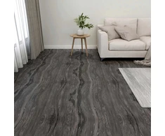 Grindų lentos Tamsiai pilka 5,11 m² 55 vnt. PVC