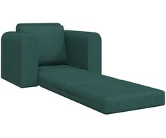 Sofa lova Tamsiai žalia 98 x 71 x 83 cm audinys