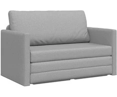 Sofa lova Debesų pilka 124 x 71 x 78 cm audinys