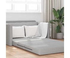 Sofa lova Debesų pilka 124 x 71 x 78 cm audinys