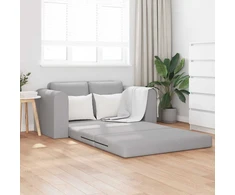 Sofa lova Debesų pilka 148 x 71 x 83 cm audinys