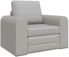 Sofa lova Debesų pilka 98 x 71 x 83 cm audinys