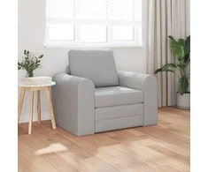 Sofa lova Debesų pilka 98 x 71 x 83 cm audinys