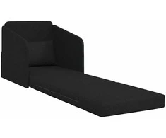 Sofa lova Juoda 65 x 80 x 83 cm audinys