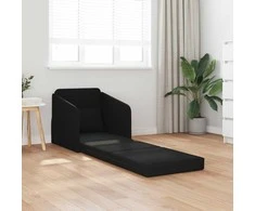 Sofa lova Juoda 65 x 80 x 83 cm audinys