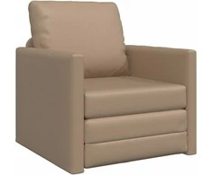 Sofa lova 60cm Kapučino Dirbtinė Oda