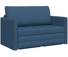 Sofa lova 110cm Mėlyna audinys