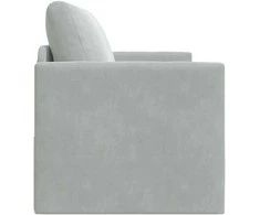 Sofa lova Šviesiai pilka 124 x 71 x 78 cm Aksomas