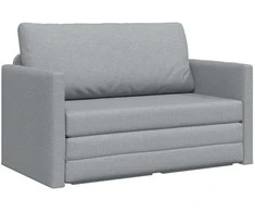 Sofa lova 110cm Šviesiai pilka audinys