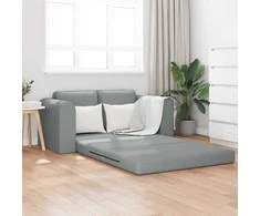 Sofa lova 60cm Šviesiai pilka audinys
