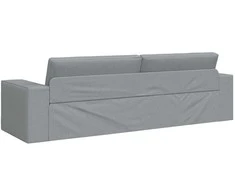 Sofa lova Šviesiai pilka 245 x 78 x 77 cm audinys