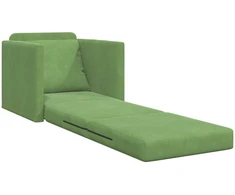Sofa lova Šviesiai žalia 74 x 77 x 81 cm Aksomas