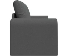 Sofa lova 60cm Tamsiai pilka audinys