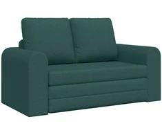 Sofa lova 60cm Tamsiai žalia audinys