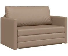 Sofa lova Kapučino 124 x 71 x 78 cm Dirbtinė Oda